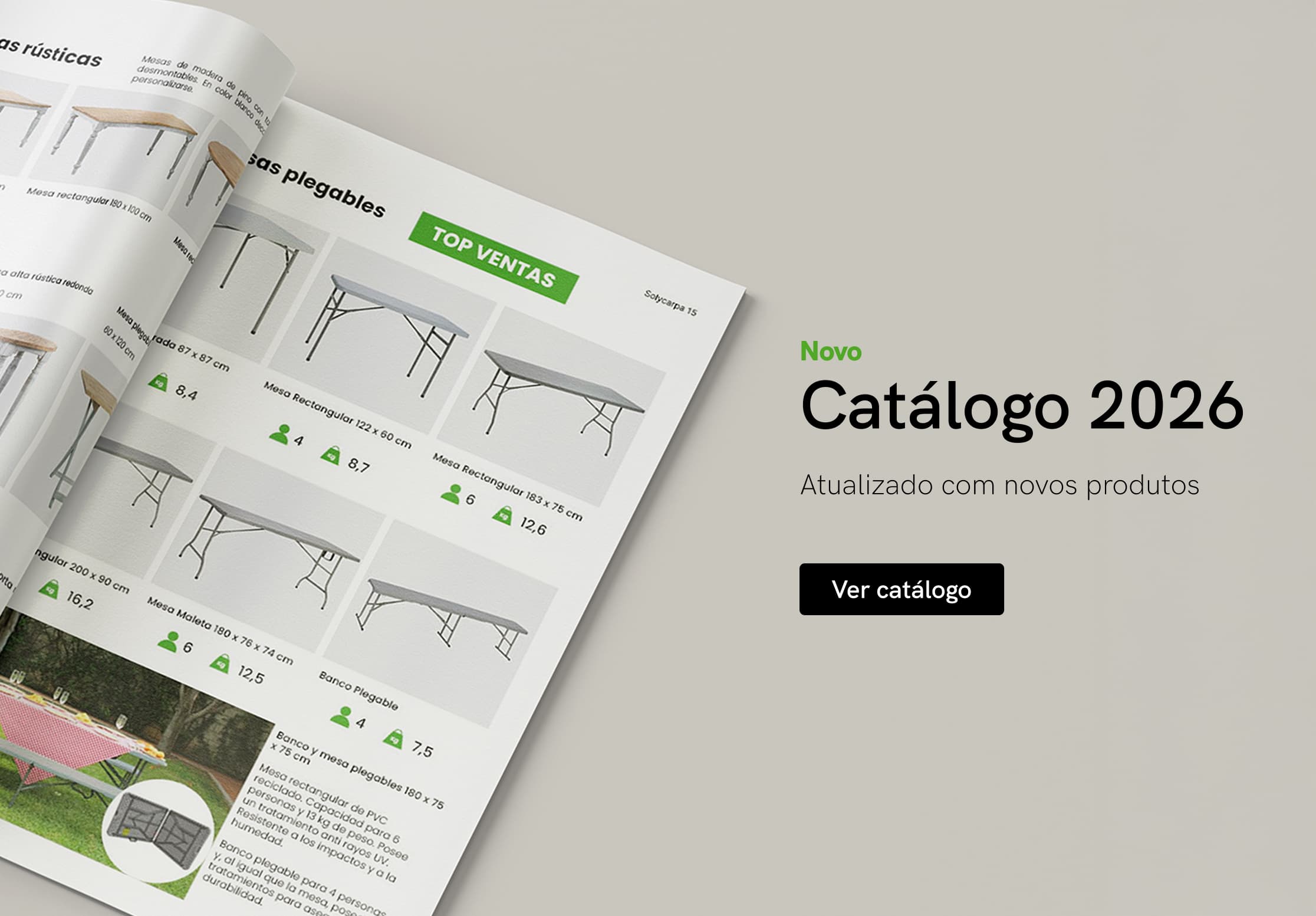 Novo cat&aacute;logo 2026